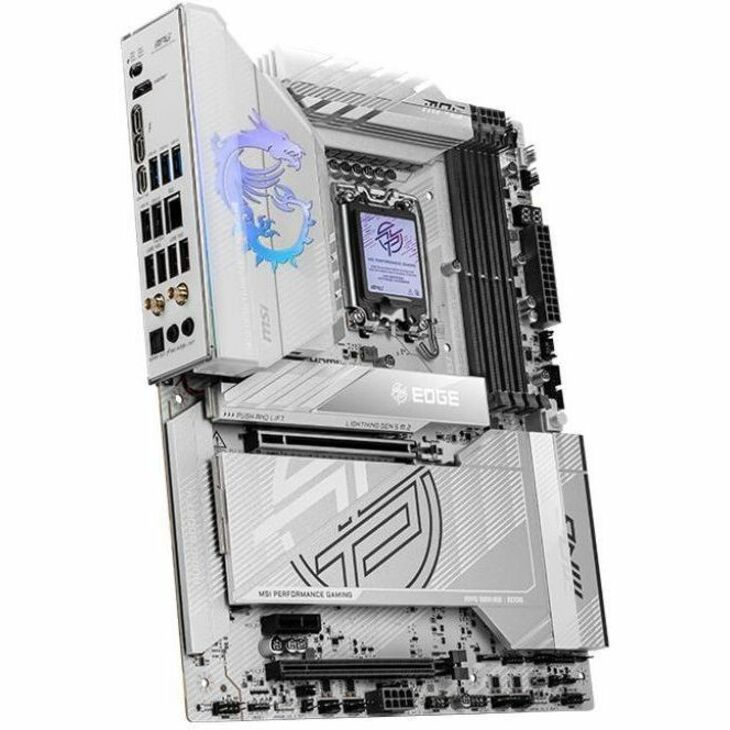 MSI MPG Z890 EDGE TI WIFI Gaming Desktop Motherboard - Intel Z890 Chipset - Socket LGA-1851 - ATX