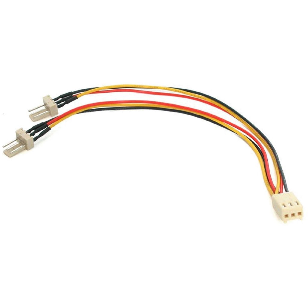 StarTech.com 6in TX3 Fan Power Splitter Cable